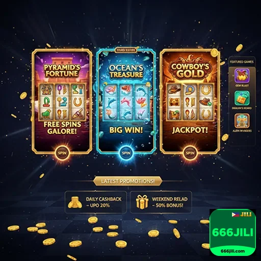 666jili slot game promotions